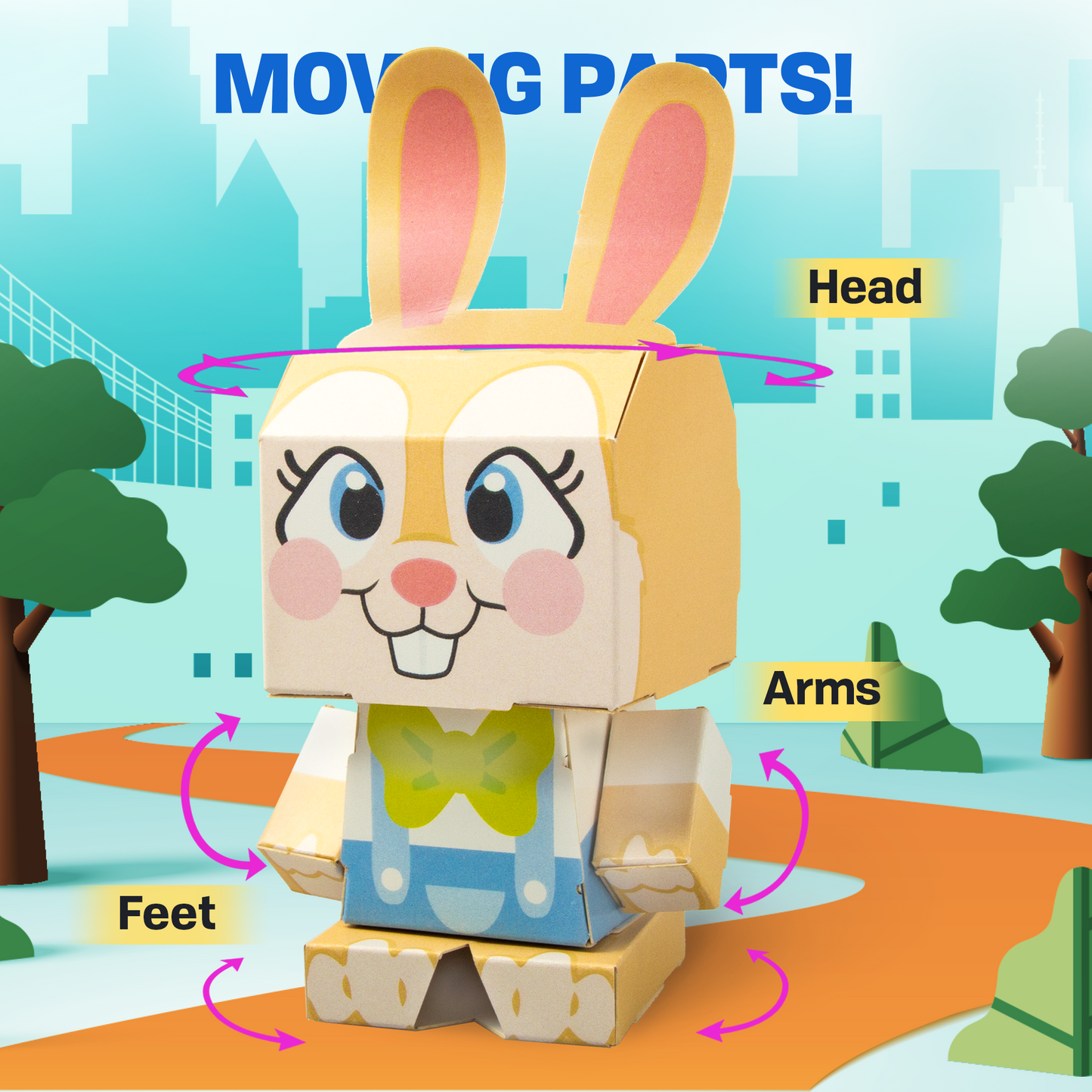 CUBLES Springy the Easter Bunny-4