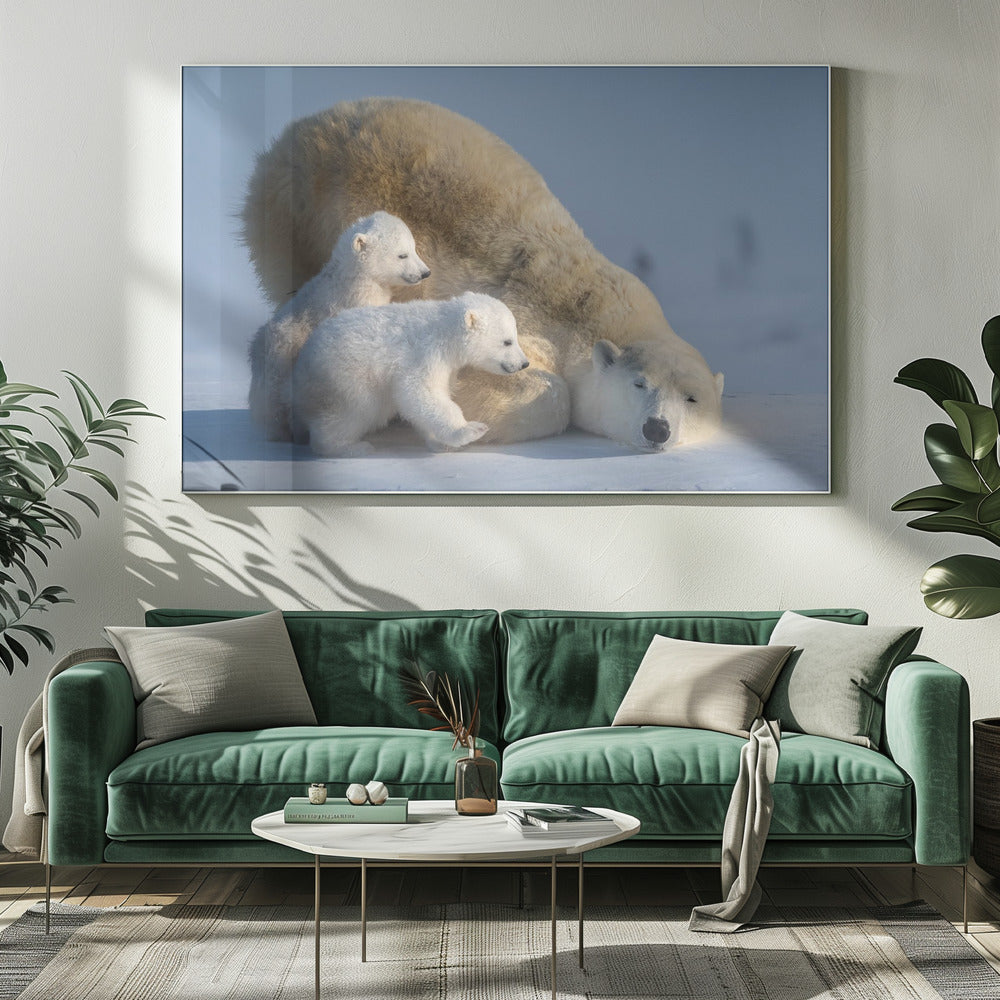 Wall art Mum, Play together