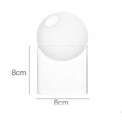 Nordic Colored Bubble Glass Vase