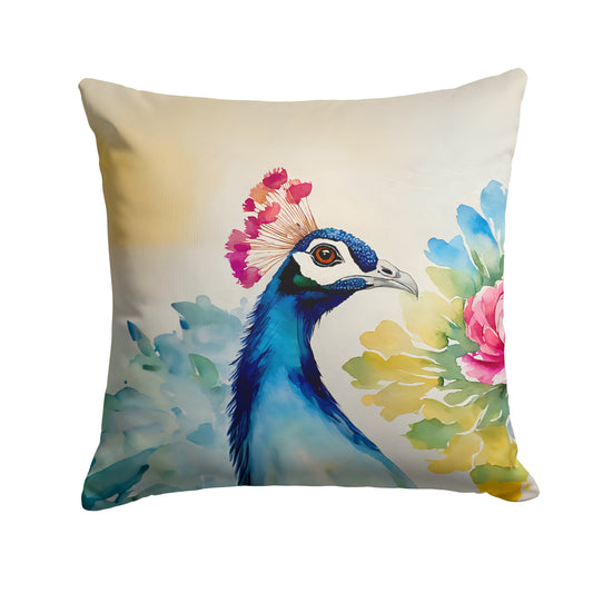 Peacock Throw Pillow