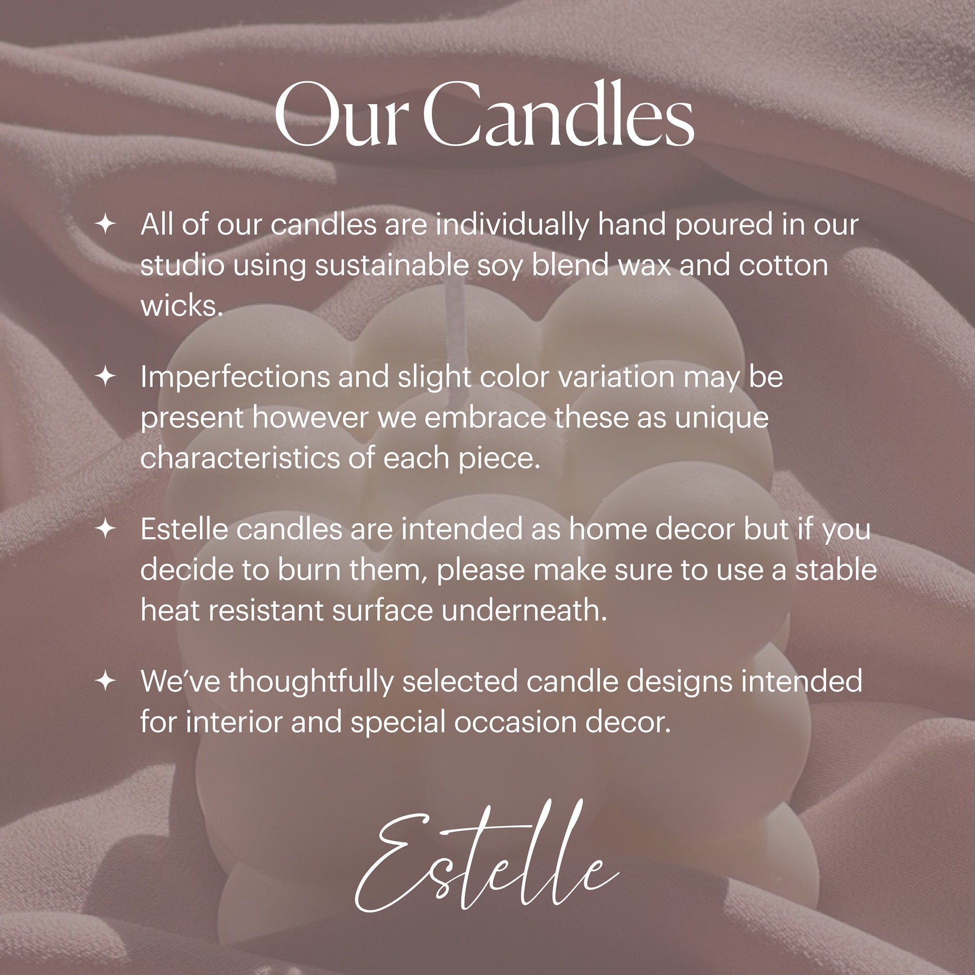 Handmade Diamond Vase Candle | Boho Home Decor-4