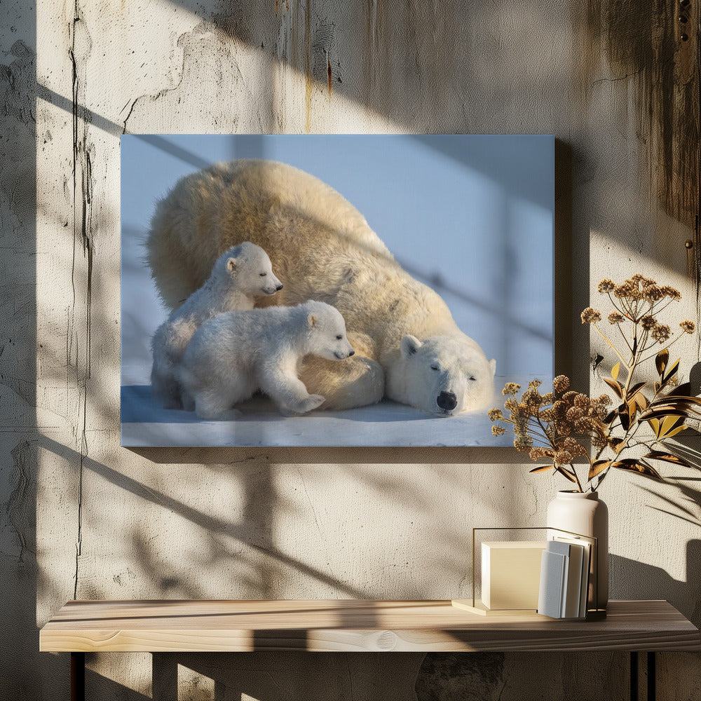 Wall art Mum, Play together